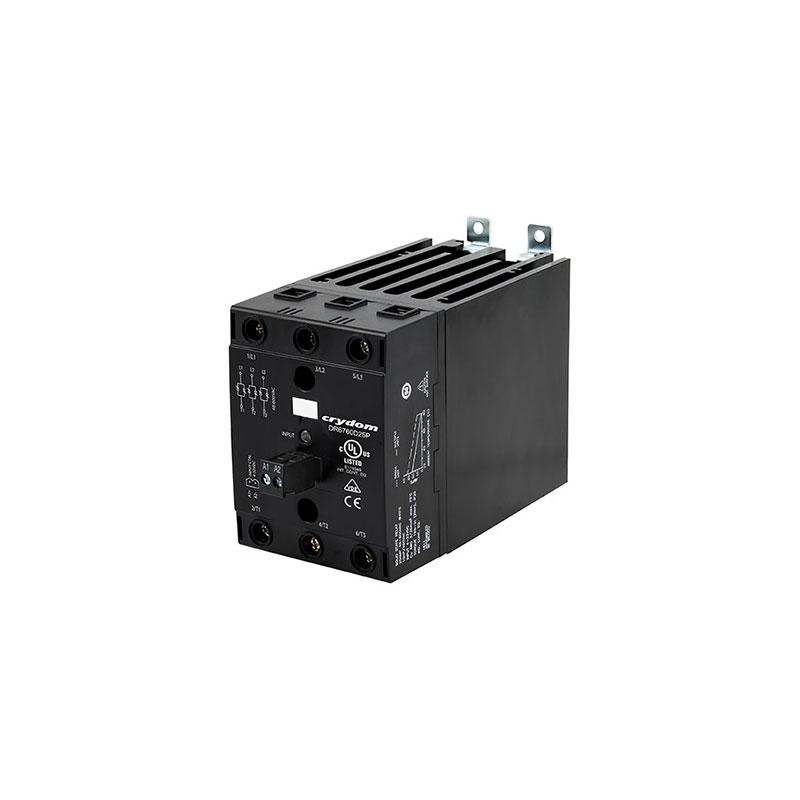 1 pcs - Sensata / Crydom DR67 Series Solid State Relay, 25 A Load, DIN Rail Mount, 600 V ac Load
