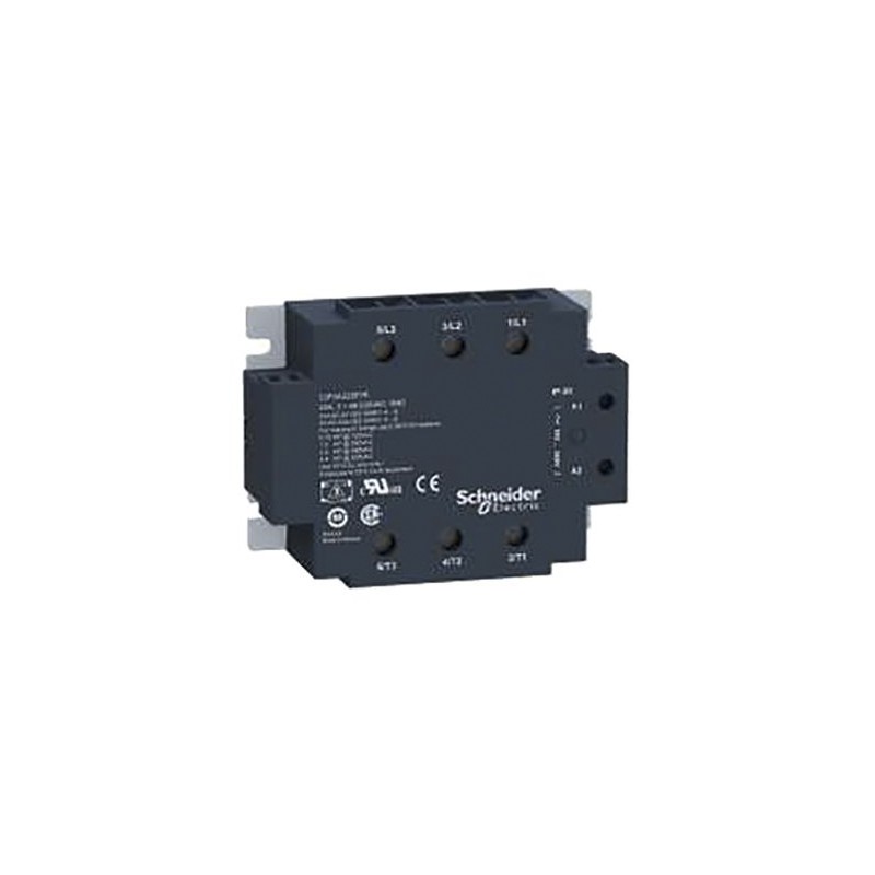 1 pcs - Schneider Electric Harmony Relay Series Solid State Relay, 25 A Load, Panel Mount, 530 V ac Load, 32 V dc Control