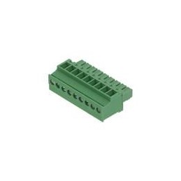 10 pcs : 39503-7009 - Pluggable Terminal Blocks 3.50MM EUROPLUG VERT RWE GRN 9CKT