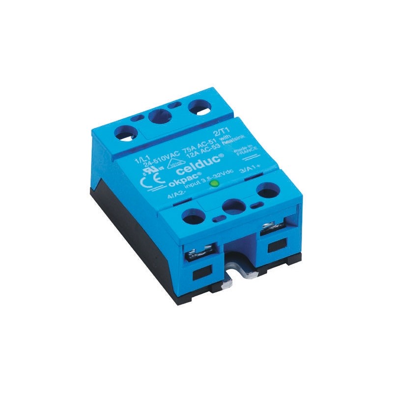 1 pcs - Celduc SO8 Series Solid State Relay, 150 A Load, Panel Mount, 510 V rms Load, 265 V Control
