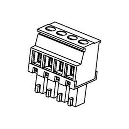 10 pcs : 39503-3009 - Pluggable Terminal Blocks 3.50MM EURO PLUG VER UG VERT FWE BLK 9CKT