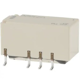 1 pcs - Omron Surface Mount Signal Relay, 4.5V dc Coil, 2A Switching Current, DPDT