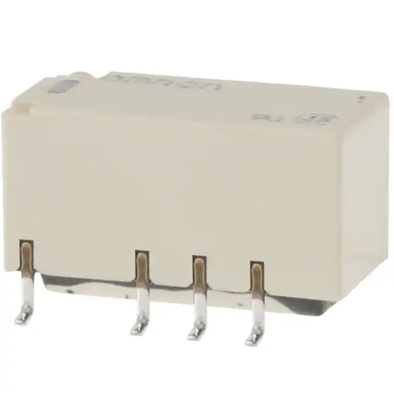 1 pcs - Omron Surface Mount Signal Relay, 4.5V dc Coil, 2A Switching Current, DPDT