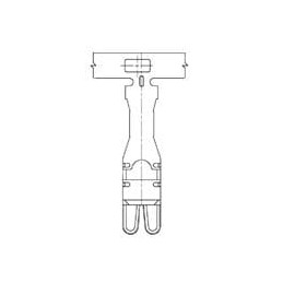 10 pcs : 7126885102 - Automotive Connectors FUSE TERM