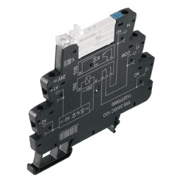 1 pcs - Weidmuller TRS Series Interface Relay, DIN Rail Mount, 230V Coil, SPDT, 1-Pole