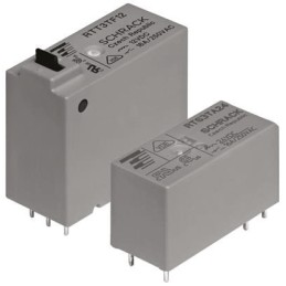 1 pcs - TE Connectivity PCB Mount Latching Power Relay, 12V dc Coil, 16A Switching Current, SPST