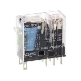 1 pcs - Omron Plug In Power Relay, 24V dc Coil, 5A Switching Current, DPDT