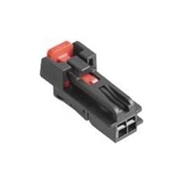 10 pcs : 33277550 - Automotive Connectors 2 way Male OCS 1.2 Unsealed Dark Grey CONN