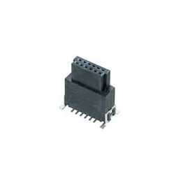 10 pcs : M55-6021242R - Board to Board & Mezzanine Connectors 12P 1.27 SMC Female Vertical SMT Type