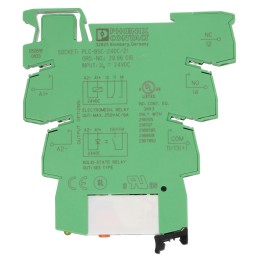 1 pcs - Phoenix Contact PLC-RSC- 24DC/21AU/MS Series Interface Relay, DIN Rail Mount, 24V dc Coil, SPDT, 1-Pole