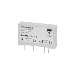 1 pcs - Carlo Gavazzi RP1 Series Solid State Relay, 5 A Load, PCB Mount, 265 V ac Load, 32 V dc Control