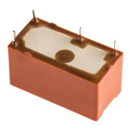 1 pcs - TE Connectivity PCB Mount Power Relay, 24V dc Coil, 6A Switching Current, SPST