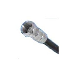 10 pcs : 222159 - RF Connectors / Coaxial Connectors F PLUG TWIST ON 59/U