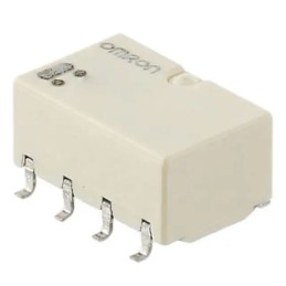 1 pcs - Omron Surface Mount Signal Relay, 3V dc Coil, 1A Switching Current, DPDT