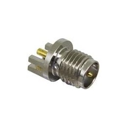 10 pcs : CONREVSMA003.031 - RF Connectors / Coaxial Connectors RP-SMA Fml Edge Mnt for 0.031' Thick Brd