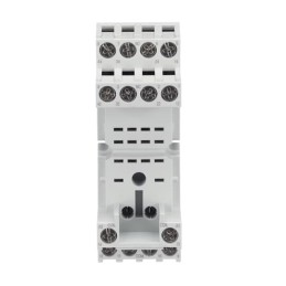 1 pcs - ABB CR-M DIN Rail Relay Socket, for use with CR-M Interface Relay