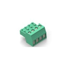 10 pcs : 284507-4 - Pluggable Terminal Blocks 4 POS TERM-BLOK PLUG