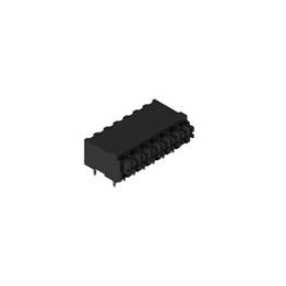 10 pcs : 691410110007 - Fixed Terminal Blocks WR-TBL Series 3.5mm pitch Monoblock THT Black Horizontal Dual Pin cable entry Scre