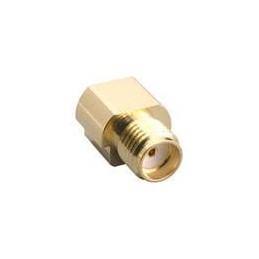 10 pcs : CONSMA024-G - RF Connectors / Coaxial Connectors SMA Connector Jack, Female Socket 50 Ohm Board Edge, Cutout, Surface M