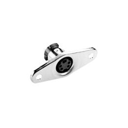 10 pcs : MD-50SN - Circular DIN Connectors 3 9 Positions, Receptacle, Vertical, Panel Mount, Shielded, Mini Circular DIN Connect