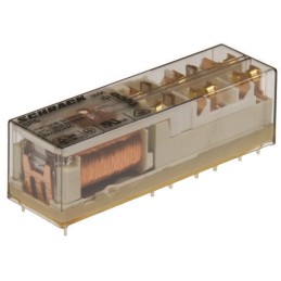 10 pcs - TE Connectivity PCB Mount Force Guided Relay, 12V dc Coil Voltage, 6 Pole, 6PDT