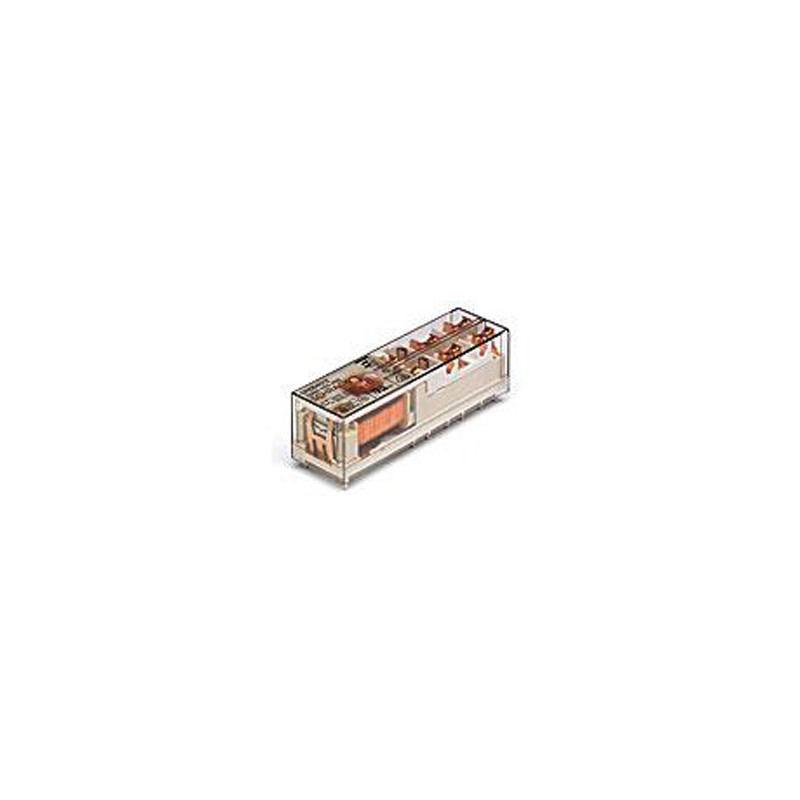 10 pcs - TE Connectivity PCB Mount Force Guided Relay, 12V dc Coil Voltage, 6 Pole, 6PST-4NO/2NC