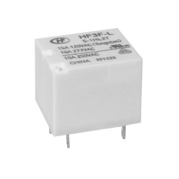 100 pcs - Hongfa Europe GMBH PCB Mount Latching Power Relay, 24V dc Coil, 15A Switching Current, SPST