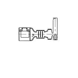 10 pcs : 71166041 - Automotive Connectors TERM 312 FEM 8.0MM UNSLD