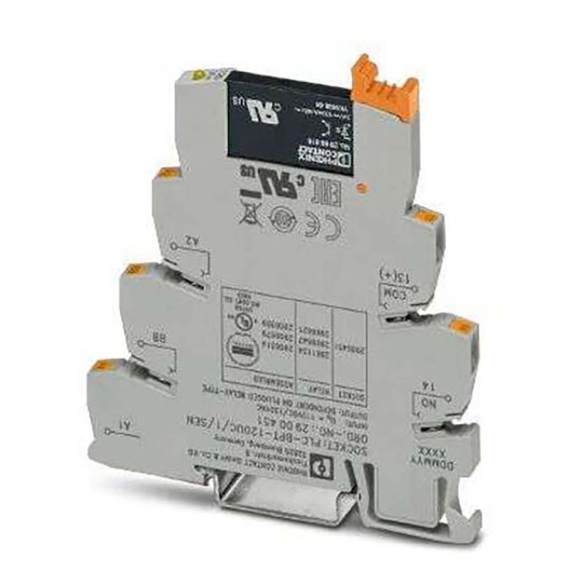 10 pcs - Phoenix Contact PLC-OPT Series Solid State Interface Relay, 132 V dc Control, 100 mA Load, DIN Rail Mount