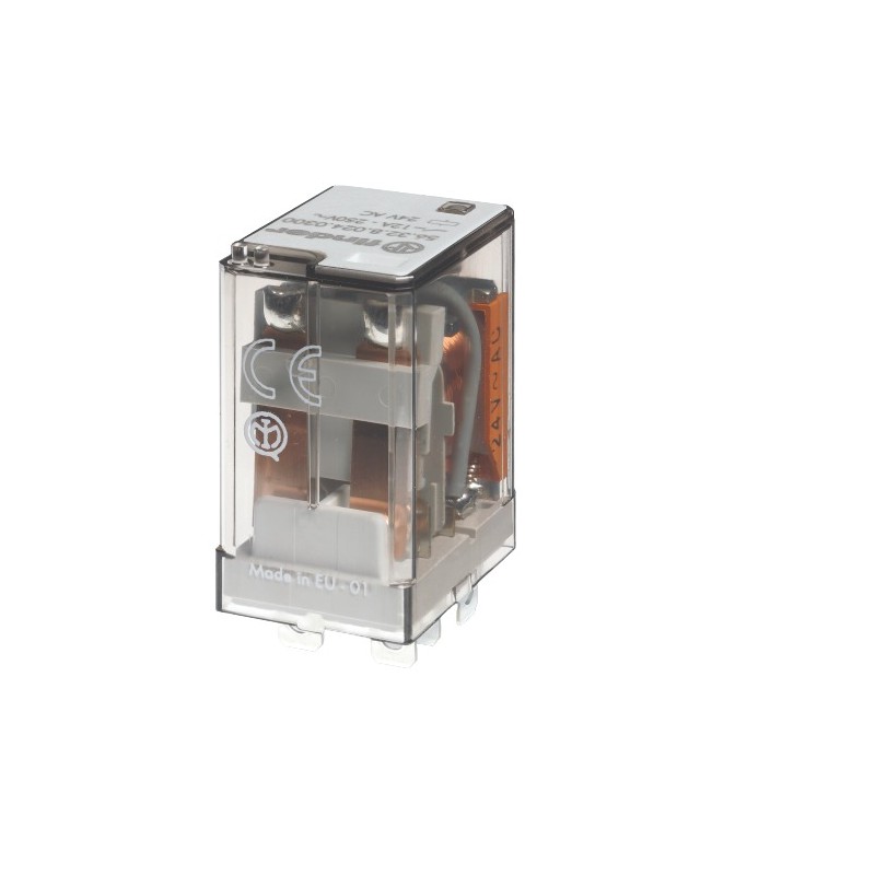 10 pcs - Finder Flange Mount Relay, 110V ac Coil, 12A Switching Current