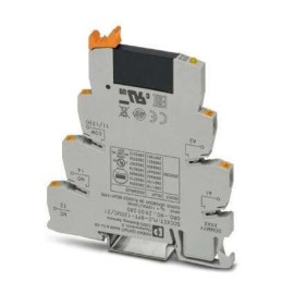 10 pcs - Phoenix Contact PLC-OPT-120UC/ 24DC/2 Series Solid State Relay, 3 A Load, DIN Rail Mount, 33 V dc Load