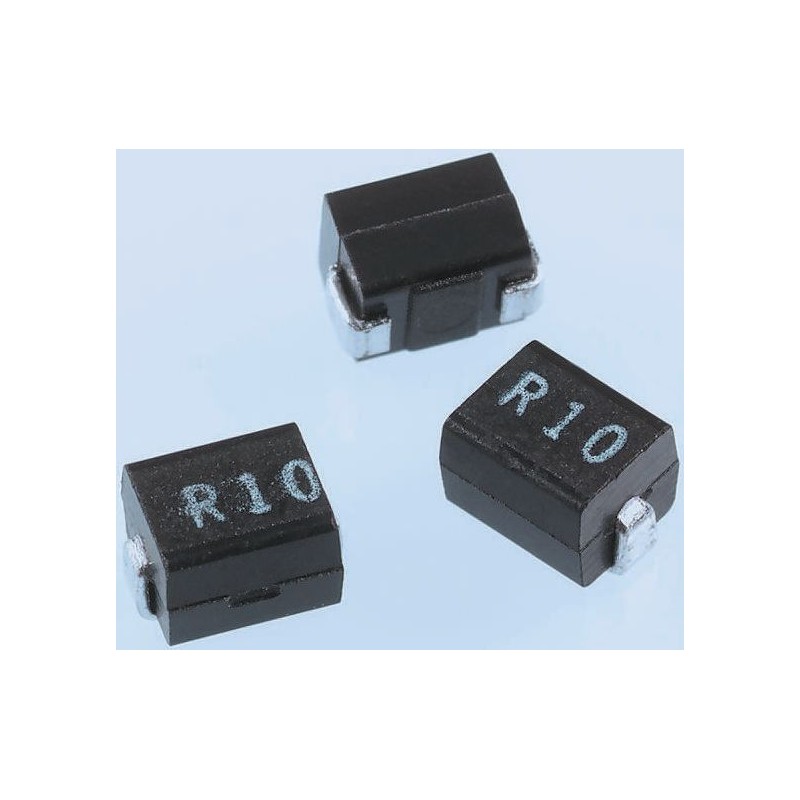10 pcs - Wurth, WE-GF, 1812 (4532M) Wire-wound SMD Inductor with a Ferrite Core, 220 μH ±10% Wire-Wound 100mA Idc Q:40