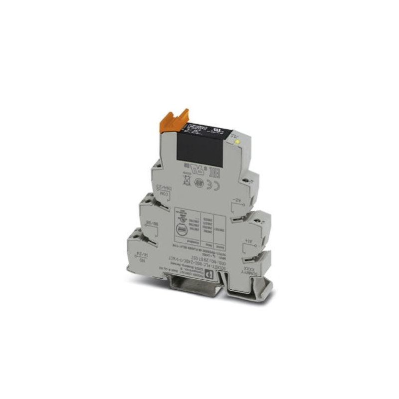 10 pcs - Phoenix Contact PLC-OSC- 24DC/230AC/ 2/ACT Series Solid State Relay, 2 A Load, DIN Rail Mount, 28.8 V dc Load
