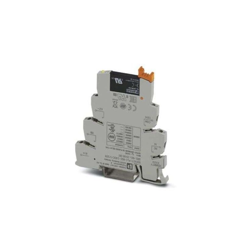 10 pcs - Phoenix Contact PLC-OSC- 24DC/ 48DC/100/SEN Series Solid State Relay, DIN Rail Mount, 19.2 V dc Load