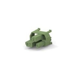 10 pcs : 5-100525-4 - Hard Metric Connectors GREEN CODING INSERT
