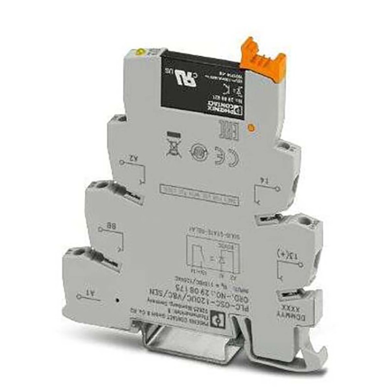 10 pcs - Phoenix Contact PLC-OSC Series Solid State Interface Relay, 121 V dc, 132 V ac Control, 3 mA Load, DIN Rail Mount