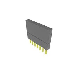 10 pcs : ESW-107-23-G-S-LL - PC/104 Connectors .100' Elevated Socket Strip