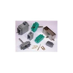 10 pcs : 516-290-590 - Rack & Panel Connectors CONTACT CRIMP