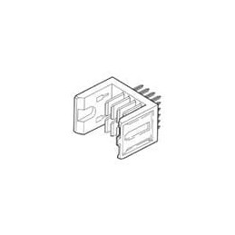 10 pcs : 88960-101LF - High Speed/Modular Connectors 8POS WIDE BODY HDR