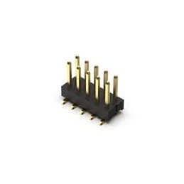 10 pcs : BG050-06A-0-0450-0737-0350-L-D - Board to Board & Mezzanine Connectors 6W 2.54mm Pitch Pin Hdr DIL SMT Vt woPeg