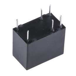 5 pcs - Hongfa Europe GMBH PCB Mount Signal Relay, 12V dc Coil, 2A Switching Current, SPDT