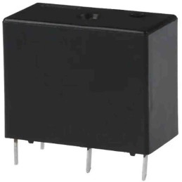 5 pcs - Omron PCB Mount Power Relay, 24V dc Coil, 10A Switching Current, SPST