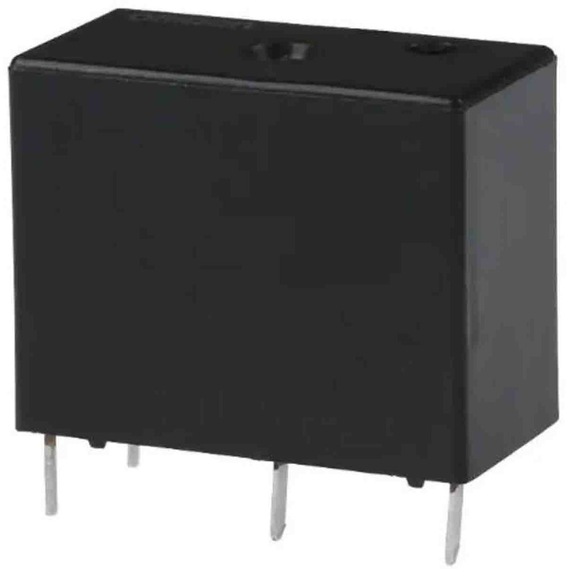 5 pcs - Omron PCB Mount Power Relay, 24V dc Coil, 10A Switching Current, SPST