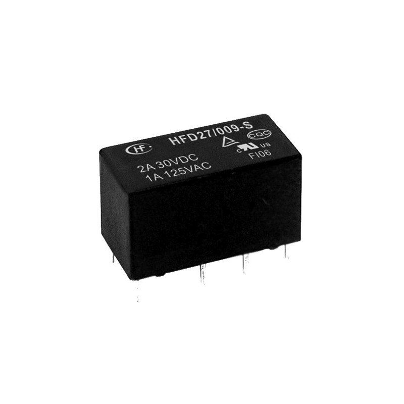 5 pcs - Hongfa Europe GMBH PCB Mount Signal Relay, 24V dc Coil, 2A Switching Current, SPDT
