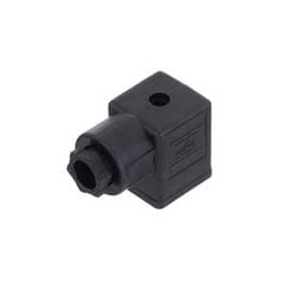 10 pcs : 1210230629 - Circular DIN Connectors mPm DIN Valve FRM A PG9 3P BLK GSKT