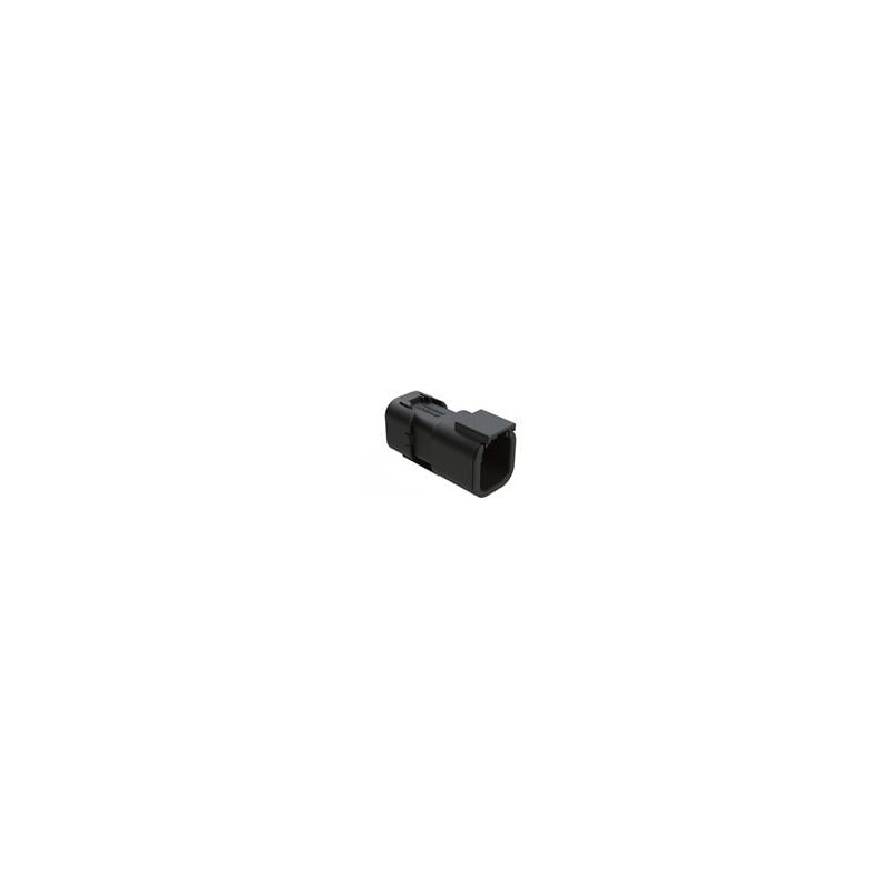 10 pcs : ATM04-6P-SF01BLK - Automotive Connectors A SERIES-ATM-CONNECTOR ENDCAPS