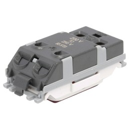 1 pcs - MK Electric 2 Way Red Switch Insert Module 20A, Grid Plus Series