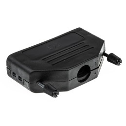 1 pcs - Amphenol ICC Thermoplastic D Sub Backshell, 50 Way, Strain Relief