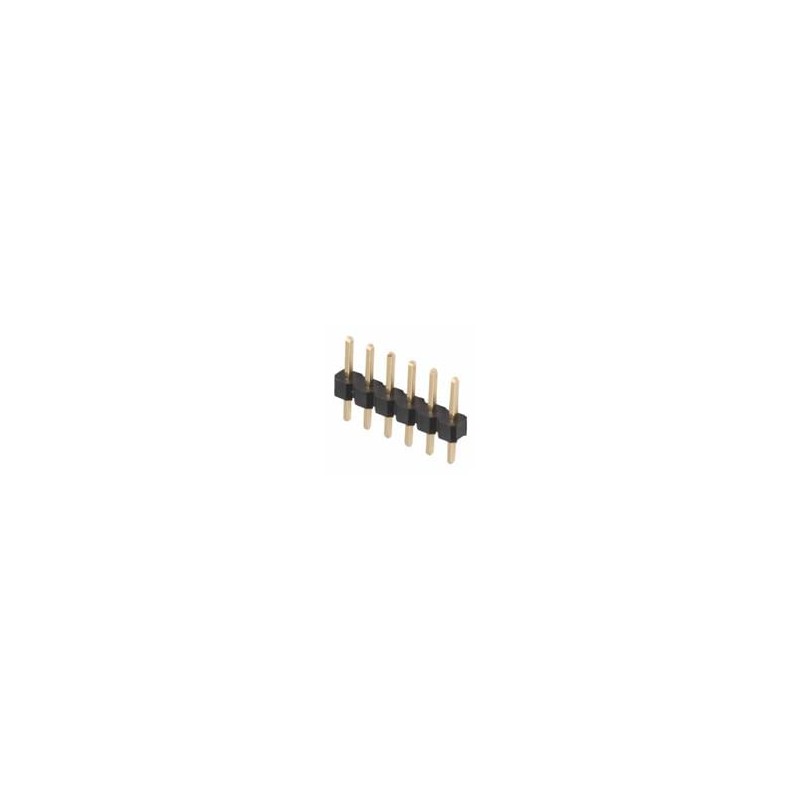 10 pcs : M22-2510605 - Headers & Wire Housings 6 PIN SIL VERTICAL GOLD PIN HEADER