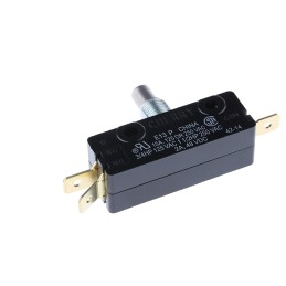 1 pcs - ZF Button Micro Switch, Tab Terminal, 15 A @ 250 V ac, SPDT